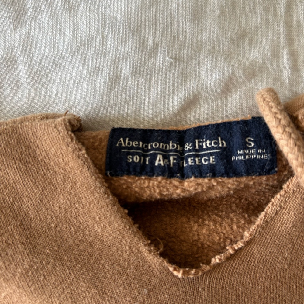 Abercrombie & Fitch Brown Joggers Soft Cotton Blend - Picture 2 of 3
